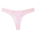 Pink Shelliy Thong - Front