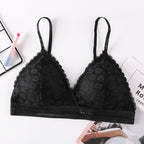 Black Shelliy Bra Front — Wire-Free