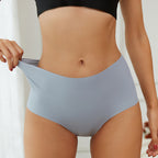 Shelliy Minimalist High-Waist Cooling Brief featuring premium soft fabric and comfortable stretch waistband — Elegant everyday essential (View 5)