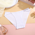 White Shelliy Bikini - Front