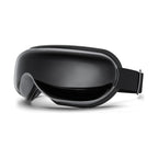 Carsine Eye Massager with Heat, FSA Eligible HSA Eye Mask for Migraine, Sleep Mask for Dry Eyes Relax, Reduce Eyeris Strain Black