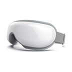 Carsine Eye Massager with Heat, FSA Eligible HSA Eye Mask for Migraine, Sleep Mask for Dry Eyes Relax, Reduce Eyeris Strain White