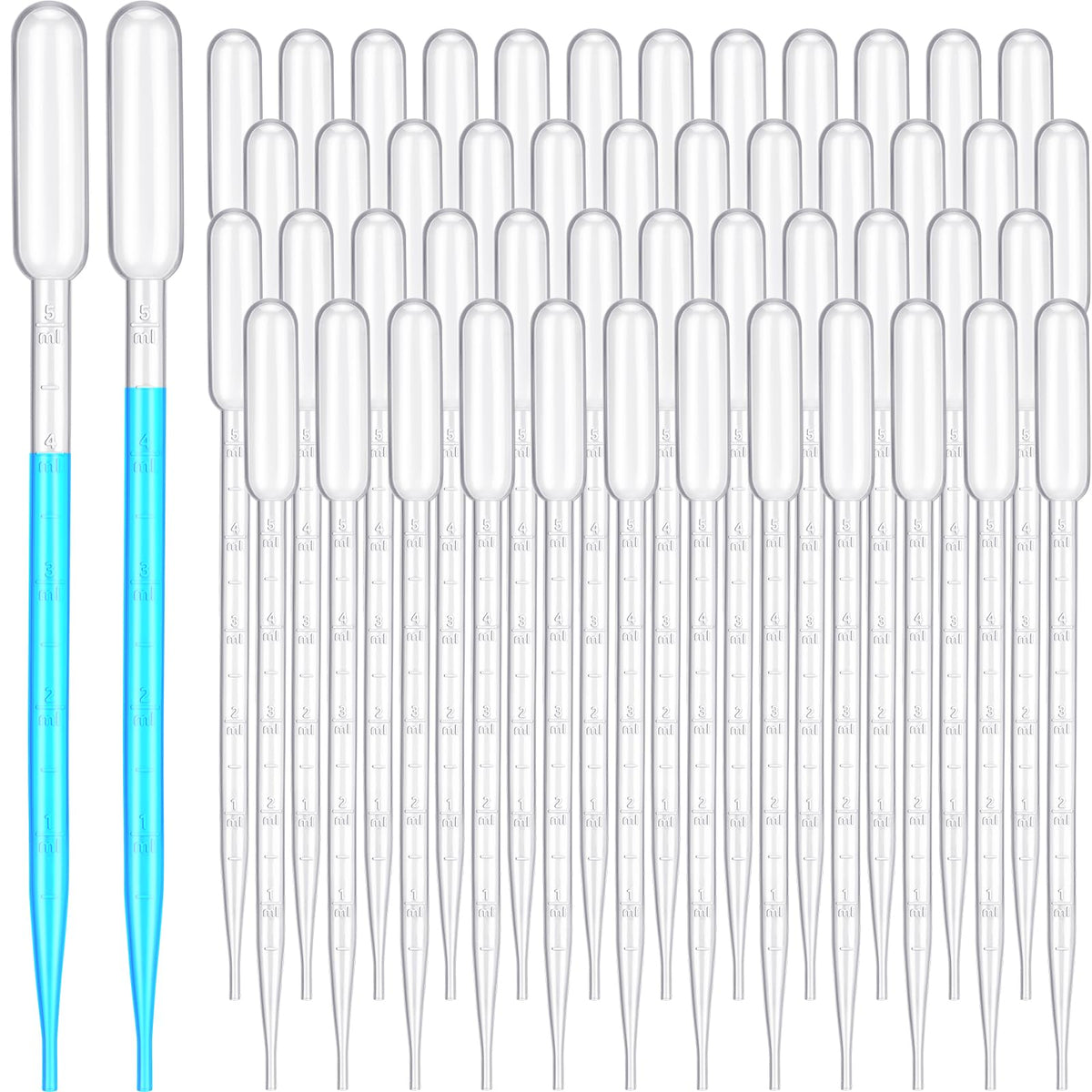 Plastic Transfer Pipettes, Graduated Disposable