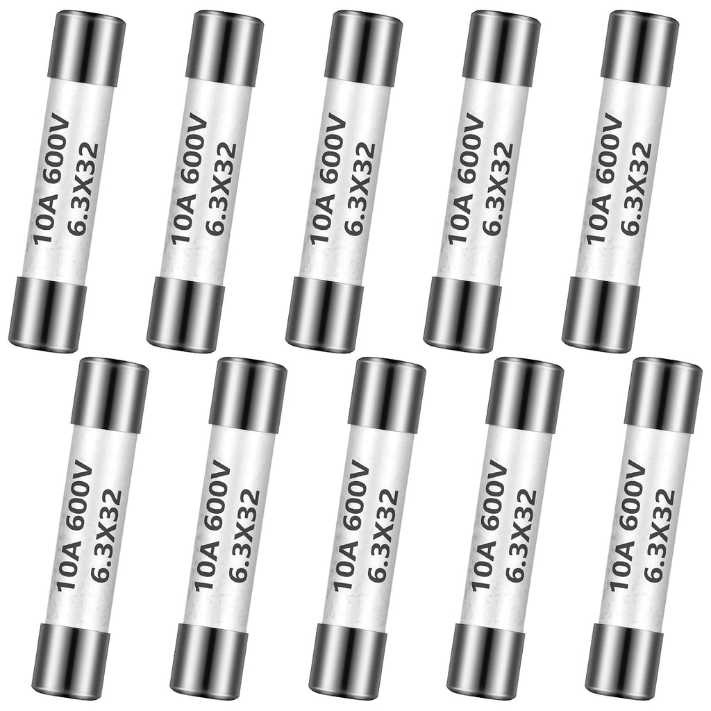 6.3 x 32 mm 10 a 10 Amp 600 V Multimeter Fuse