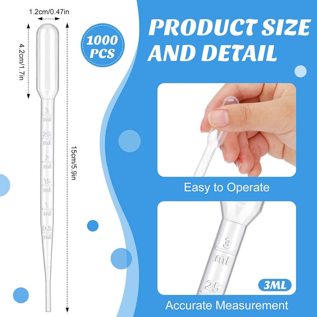 Plastic Transfer Pipettes, Graduated Disposable