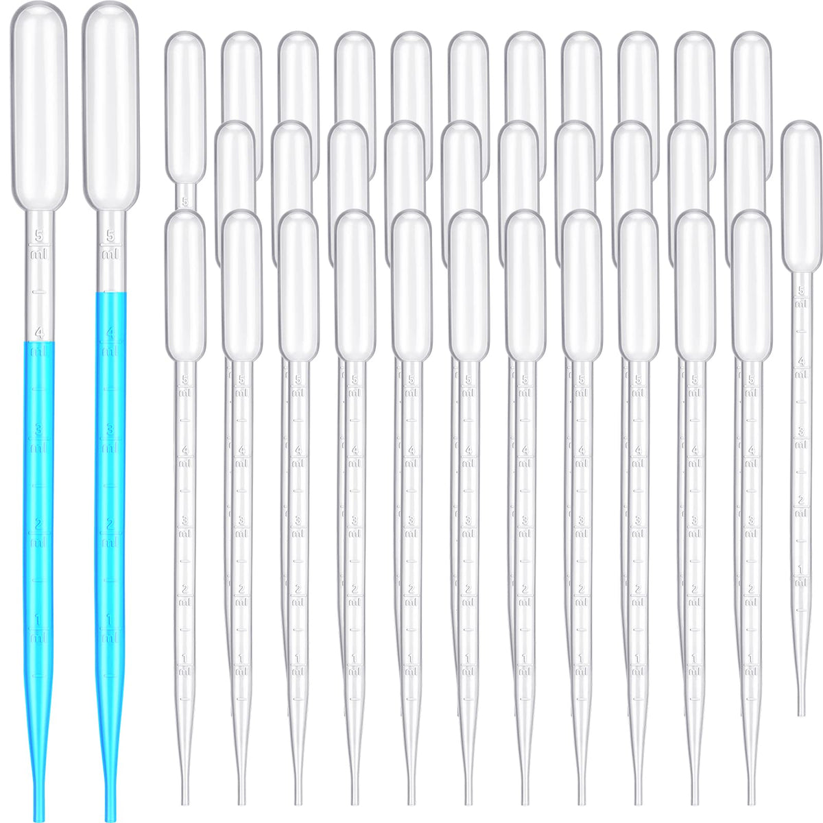 Plastic Transfer Pipettes, Graduated Disposable