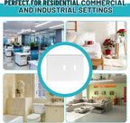 3/4 gang Wall Plate, blank toggle, Stainless Steel