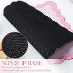 Cute Scalloped Mouse Pad Non-Slip Mousepad 9.8x7.9in