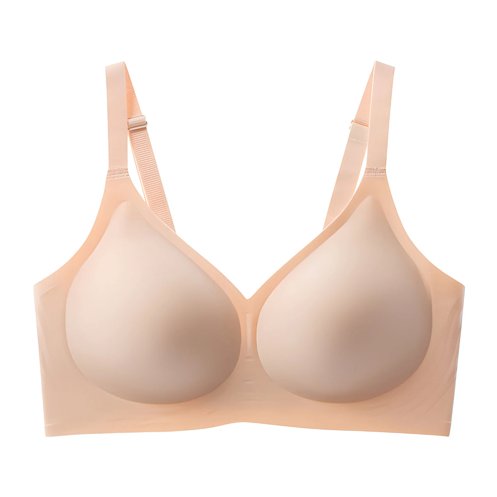 Shelliy Jelly Bra Bare - Nude Seamless Invisible Bra