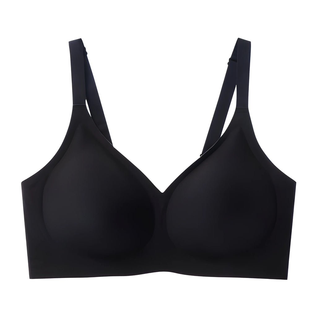 Shelliy Jelly Bra Black - Classic Seamless Comfort