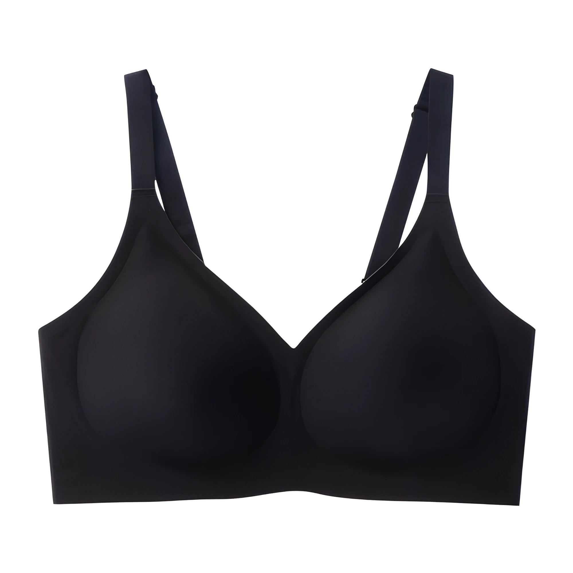 Shelliy Jelly Bra Black - Classic Seamless Comfort