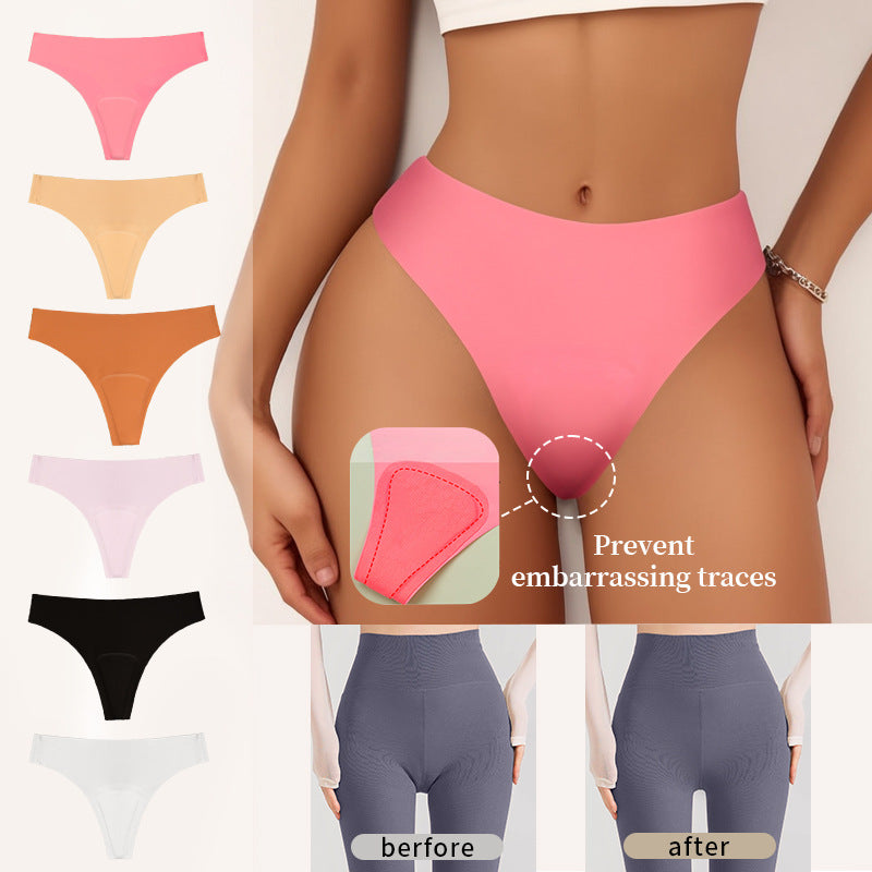 Ice-Silk No-Show Brief Full View — Shelliy Natural Shape Comfort