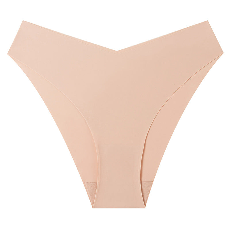 Shelliy Minimalist V-Cut Ice-Silk Brief