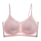 Pink Shelliy Bra Front — Wire-Free