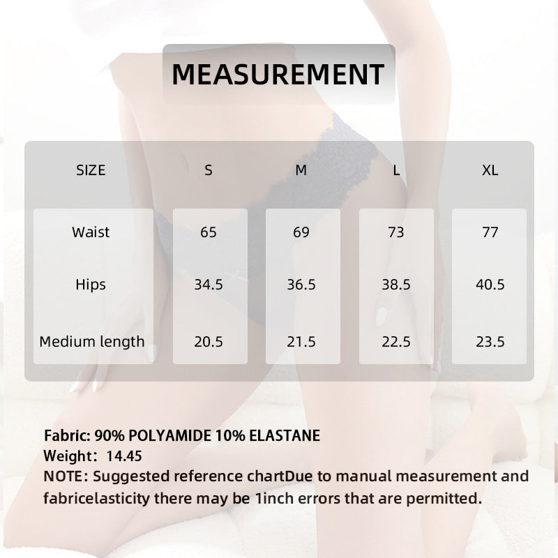 Shelliy French Girl Seamless Lace Brief featuring delicate romantic lace detailing and ultra-soft comfort waistband — Cozy french aesthetic everyday lingerie (View 2)