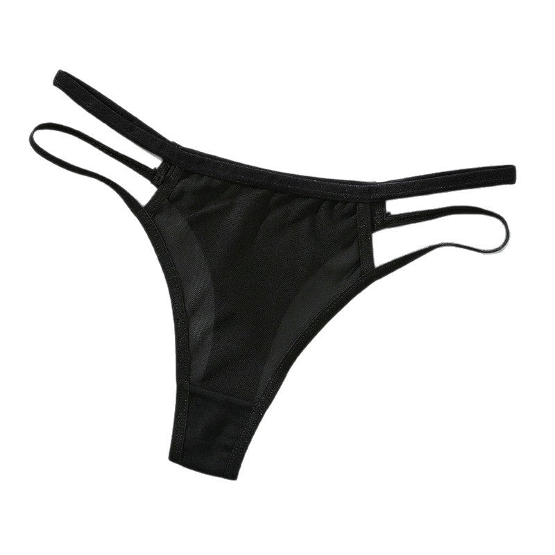 Shelliy Minimalist Sheer Mesh Bikini Brief — View 5