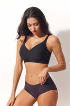 Shelliy Seamless Gel Wireless T-Shirt Bra