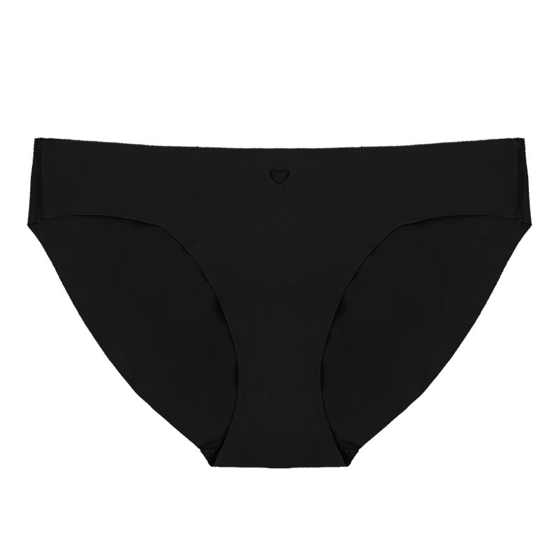 Shelliy Minimalist Low-Rise Ice-Silk Brief