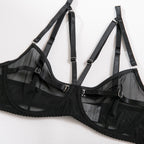 Shelliy Dark Romance Sheer Cutout Harness Set