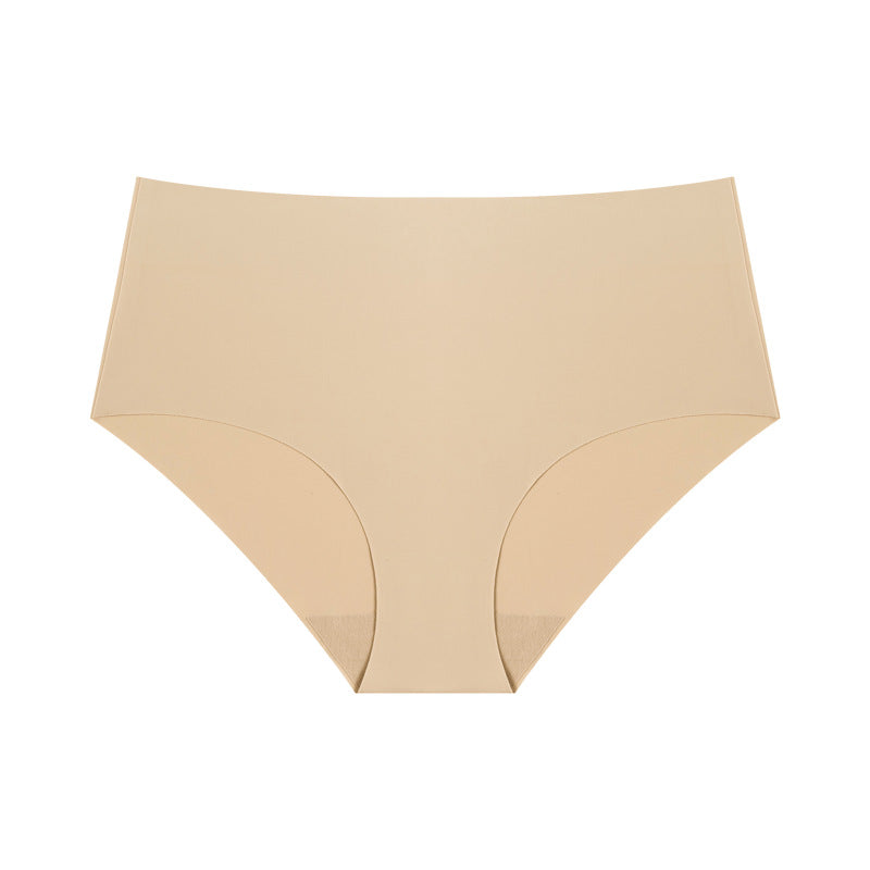 High-Waist Cooling Brief Gusset Detail — Shelliy Cotton Comfort