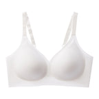 White Shelliy Seamless Gel Wireless T-Shirt Bra — Shelliy Official
