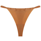 Shelliy Seamless Ice-Silk Thong