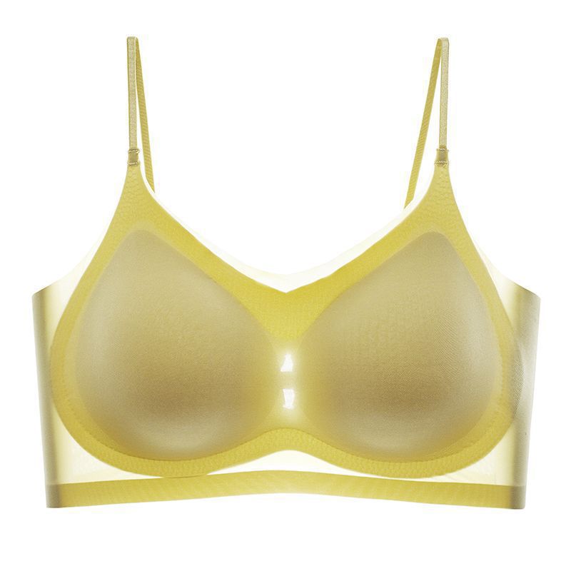 Yellow Shelliy Bra Front — Wire-Free