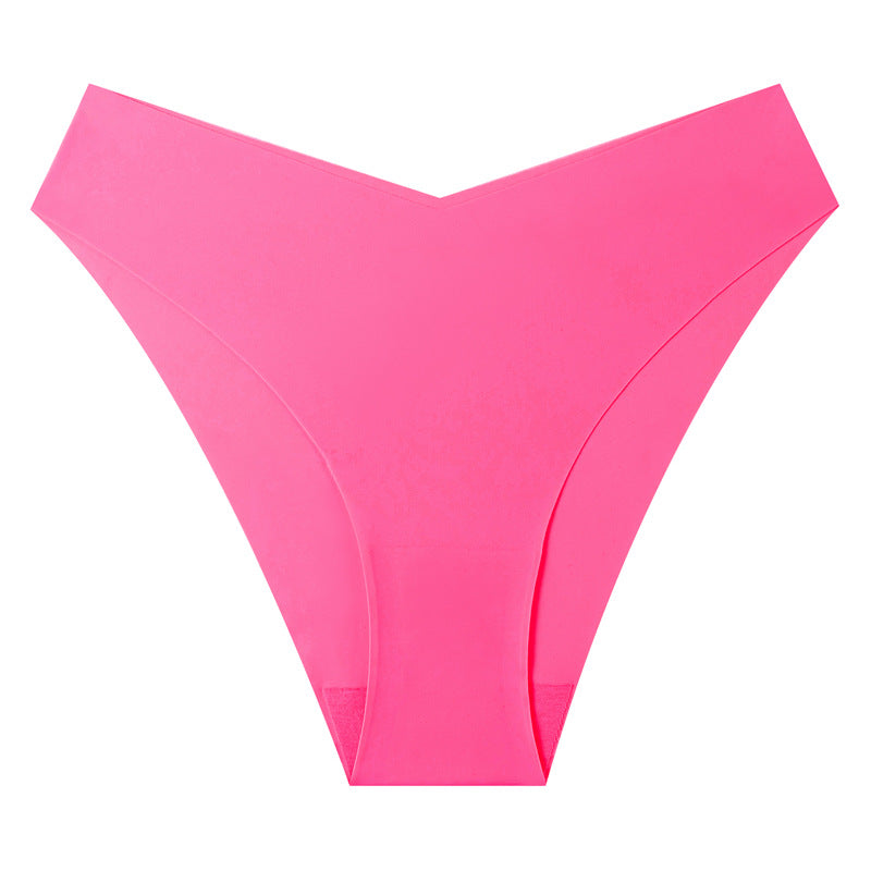 Shelliy Minimalist V-Cut Ice-Silk Brief