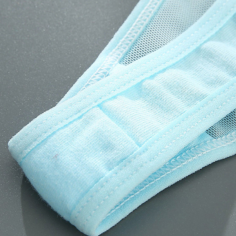 Shelliy Minimalist Sheer Mesh Bikini Brief — View 4