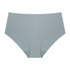 Gray Shelliy High-Waist Cooling Brief — Cool Neutral Tone