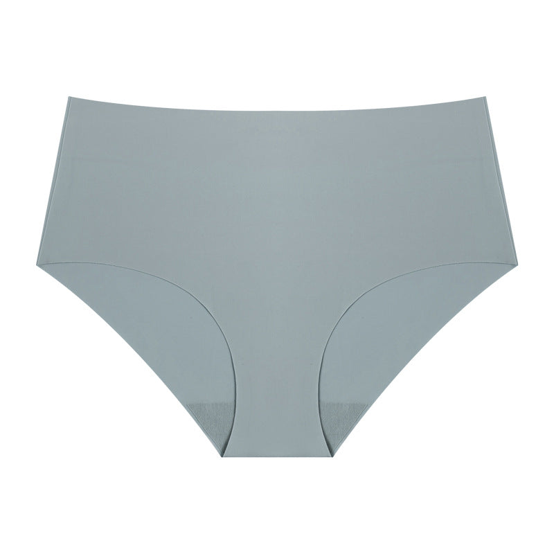 Gray Shelliy High-Waist Cooling Brief — Cool Neutral Tone