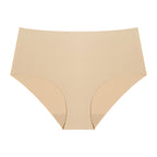 Apricot Shelliy High-Waist Cooling Brief — Warm Neutral Tone