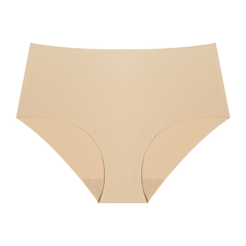 Apricot Shelliy High-Waist Cooling Brief — Warm Neutral Tone