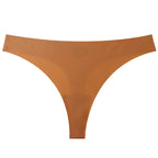 Shelliy Minimalist Ice-Silk T-Back Thong