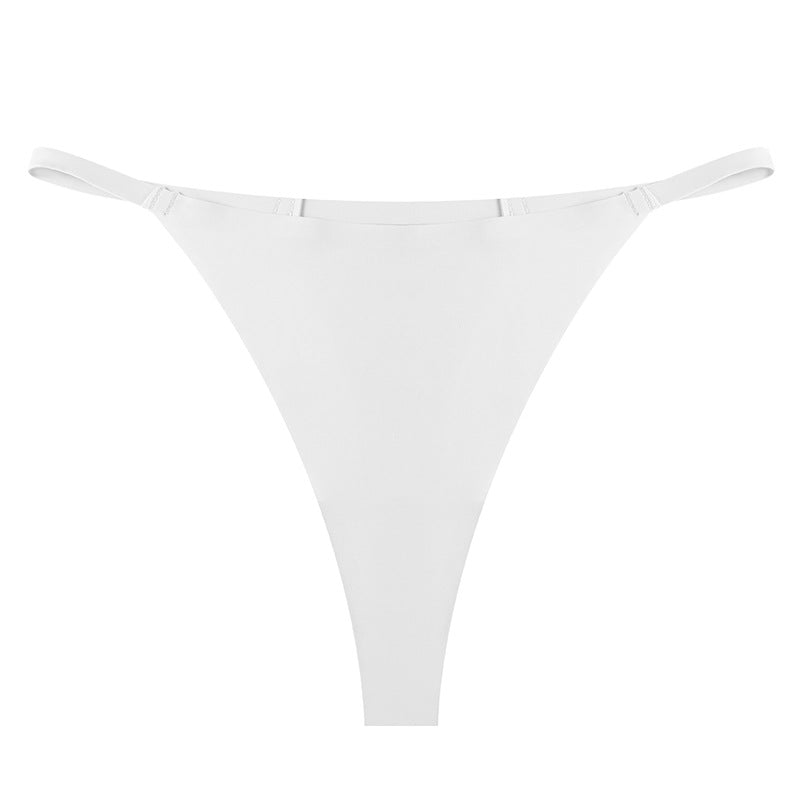 Shelliy Seamless Ice-Silk Thong