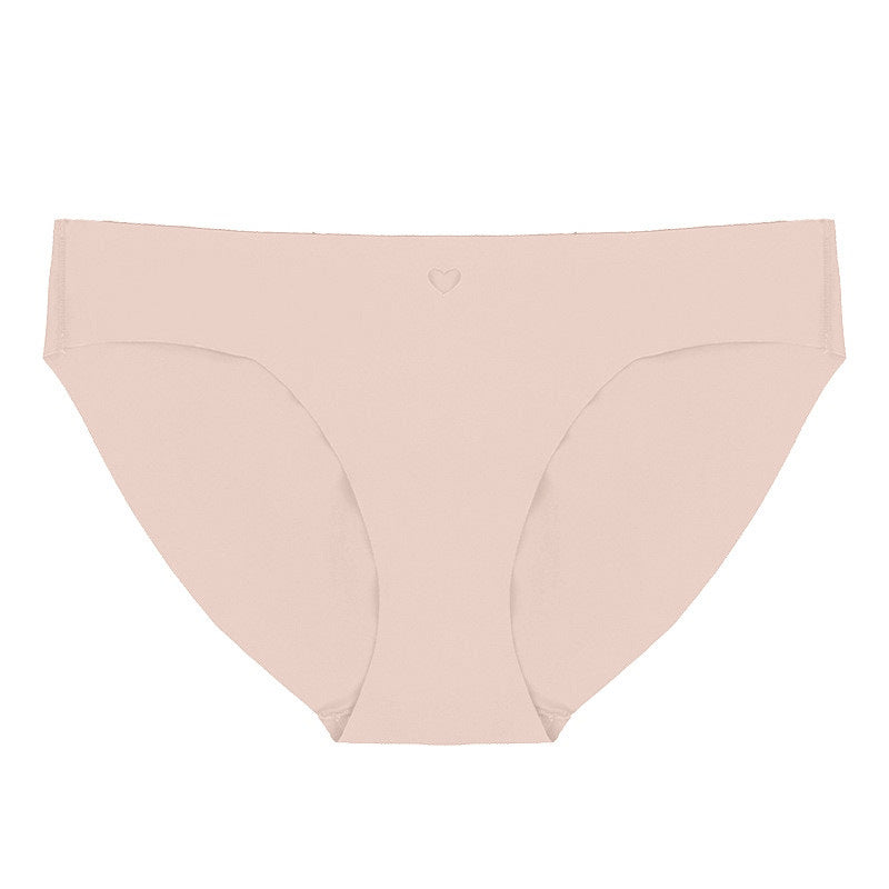 Shelliy Minimalist Low-Rise Ice-Silk Brief