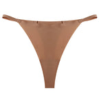 Shelliy Seamless Ice-Silk Thong