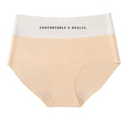 Shelliy Minimalist Color-Block High-Waist Brief