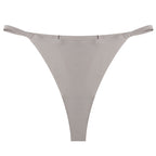 Shelliy Seamless Ice-Silk Thong