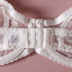 Shelliy Ethereal Ruffle Underwired Sheer Bridal Set