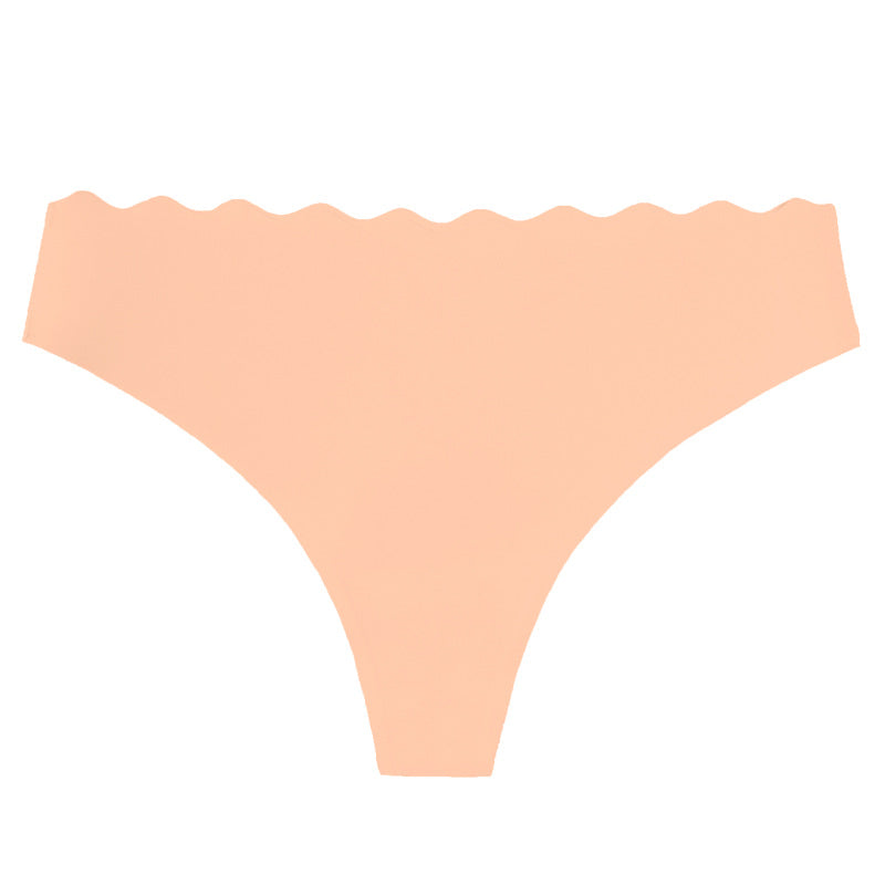 Bare Shelliy Seamless Scalloped Low-Rise Brief — Shelliy Official