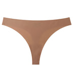 Shelliy Minimalist Ice-Silk T-Back Thong