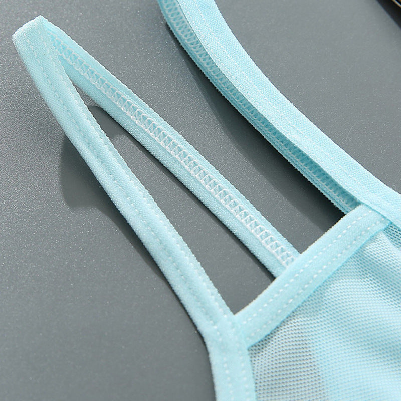 Shelliy Minimalist Sheer Mesh Bikini Brief — View 2