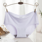 Purple Shelliy Hip-Lift No-Show Brief Front on hanger — No-Show
