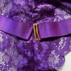 Shelliy Midnight Luxe Lace Suspender Bodysuit