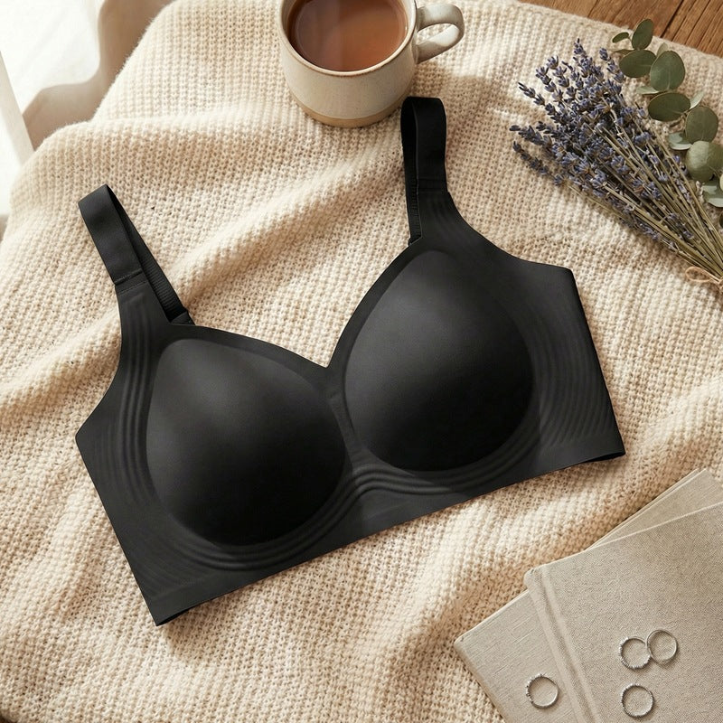 Shelliy Minimalist Contour Bra Black