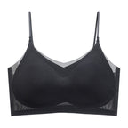Black Shelliy Bra Front — Wire-Free