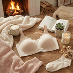 Shelliy Airy Mesh Seamless Bra Bare