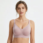 Shelliy Minimalist Molded Seamless Bra Pink