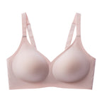 Blush Pink Shelliy Seamless Gel Wireless T-Shirt Bra — Shelliy Official